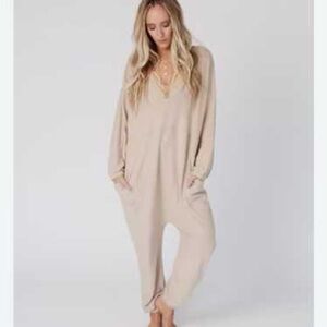 Three Bird Nest tan jumpsuit item 178